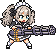 Tsubaki 椿, maid minigun