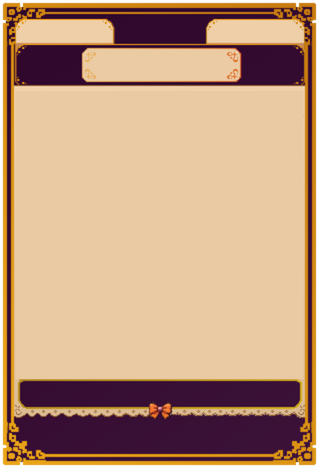 Menú de la mansión